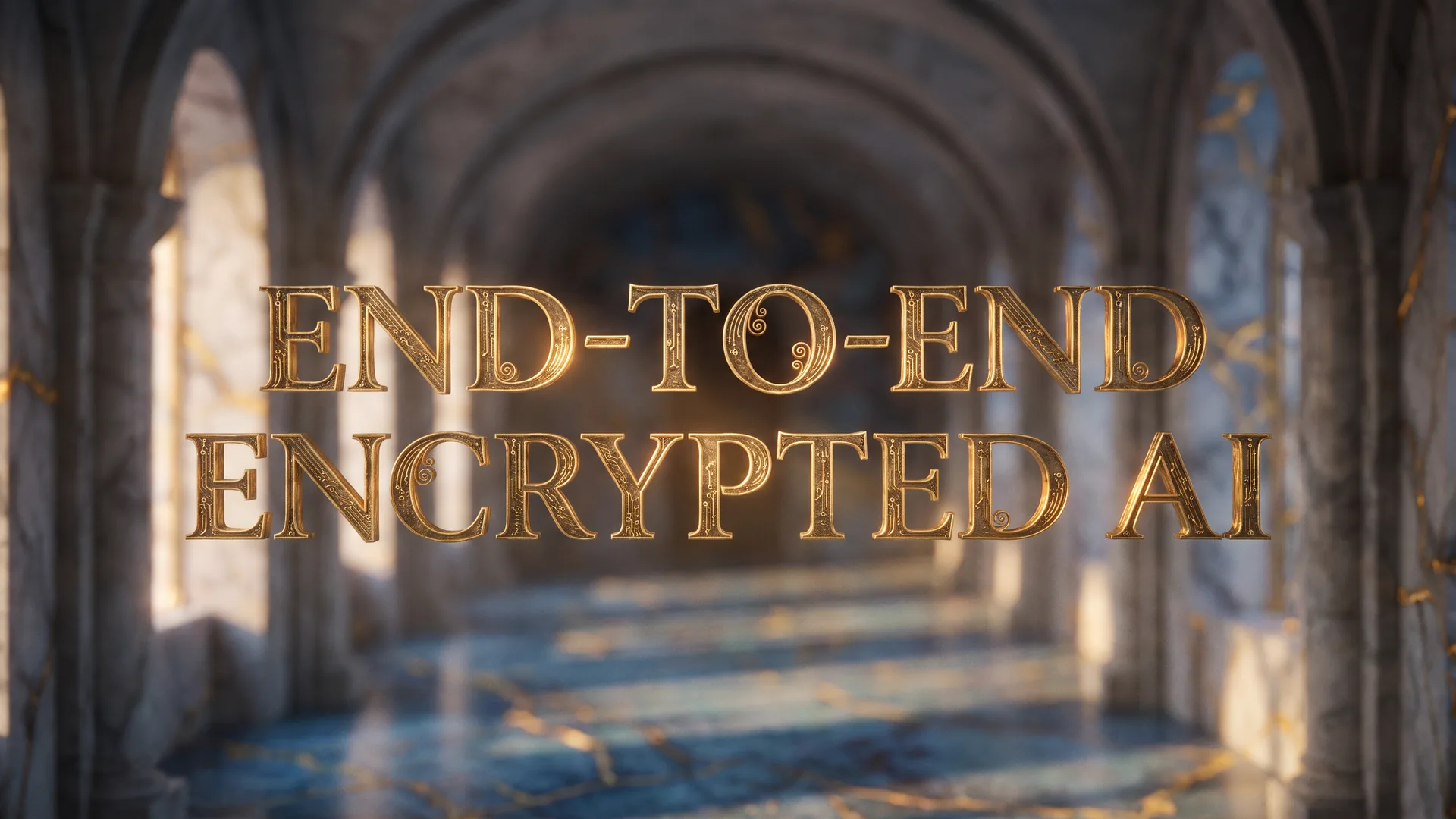 Venice privacy architecture showing on-device encryption and decryption inside a verified TEE