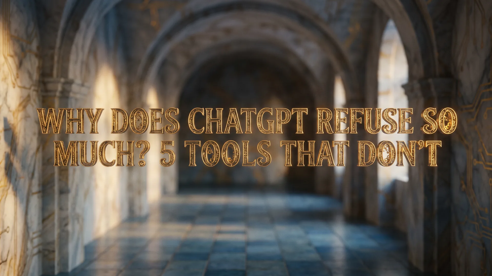 Why ChatGPT refuses so much and which AI tools refuse less