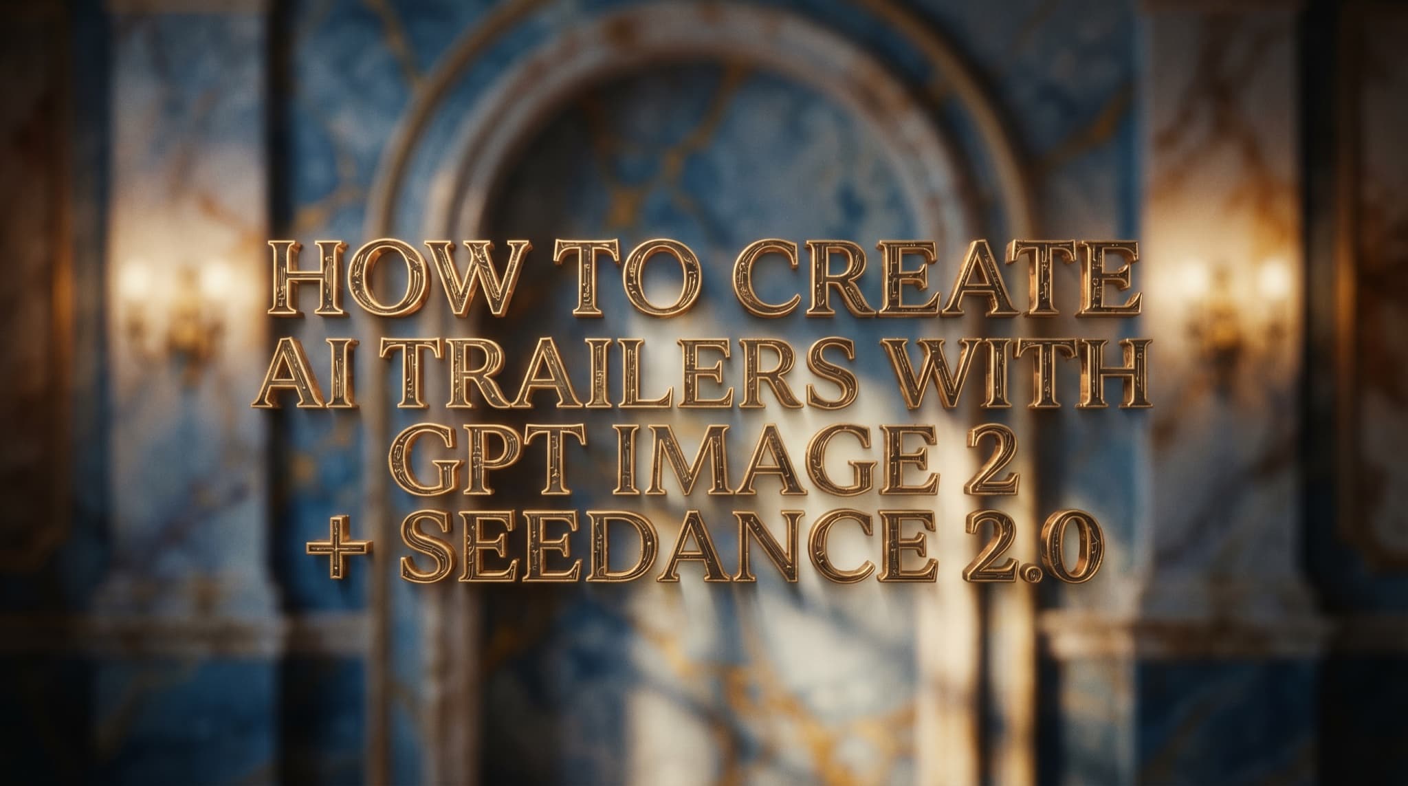 How to Create AI Trailers with GPT Image 2 + Seedance 2.0
