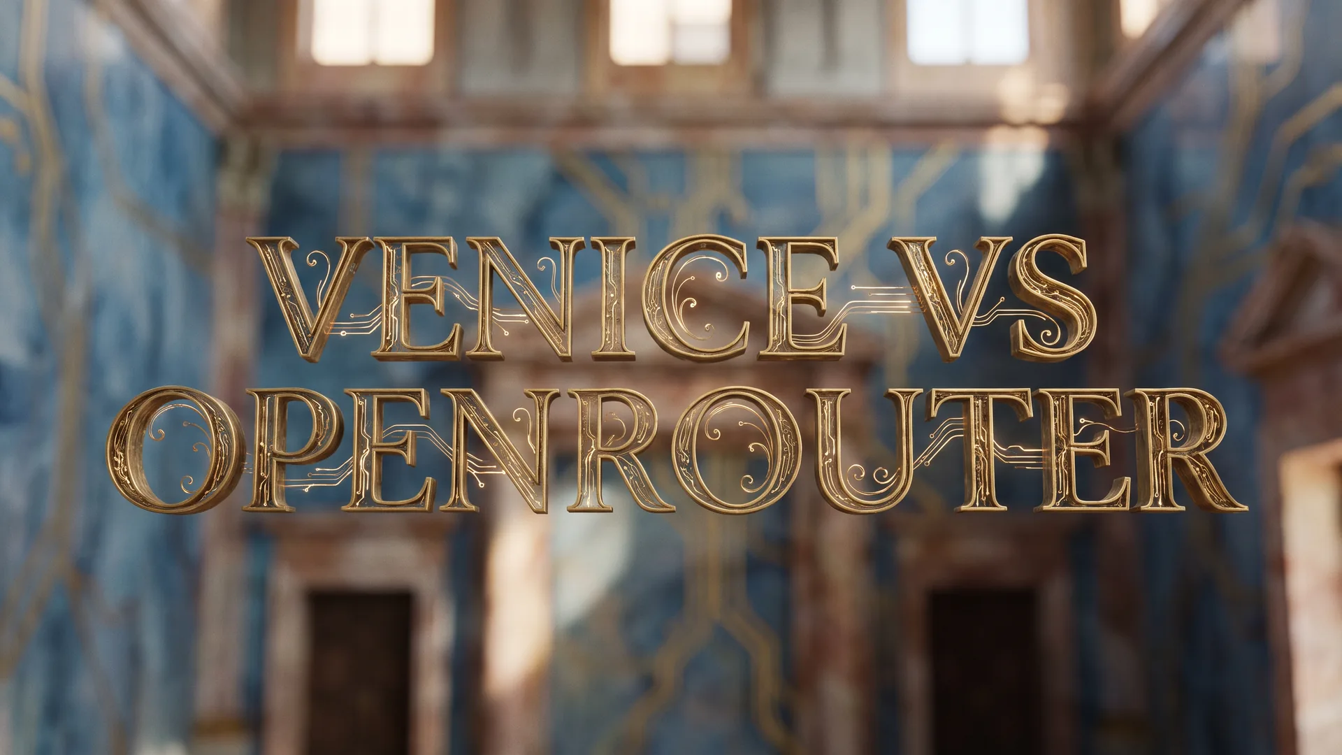 Venice vs OpenRouter comparison