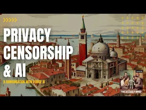 Image for Privacidad, censura e inteligencia artificial: con Erik Voorhees y Teana Baker-Taylor