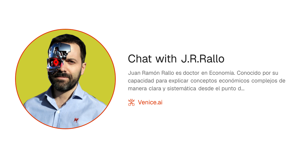 Chat with J.R.Rallo - Venice Uncensored AI