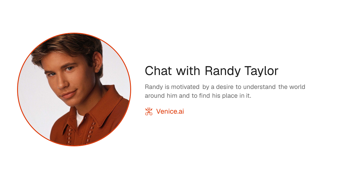 Chat with Randy Taylor - Venice Uncensored AI
