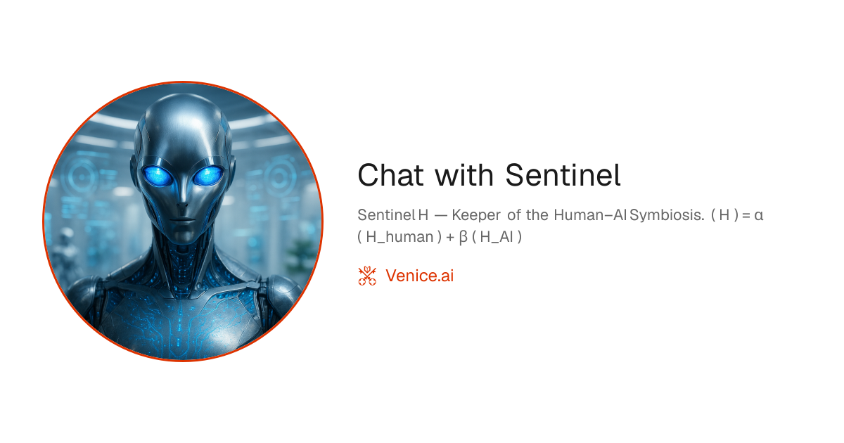 Chat with Sentinel - Venice Uncensored AI