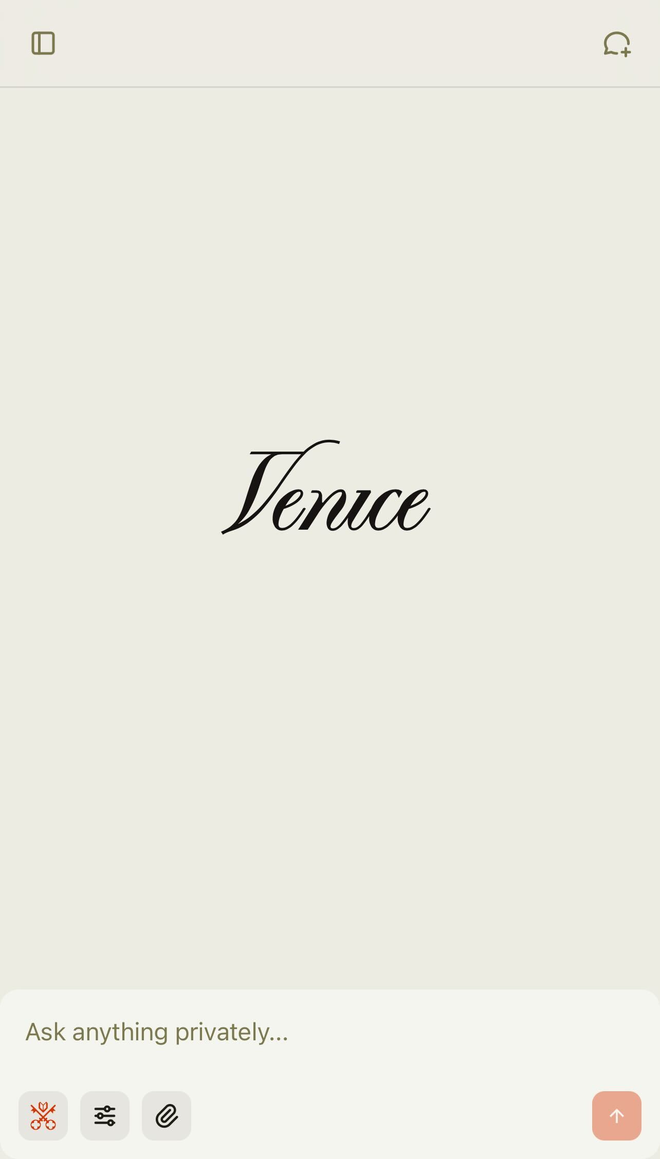 Venice - Private Uncensored AI - Farcaster Mini Apps screenshot