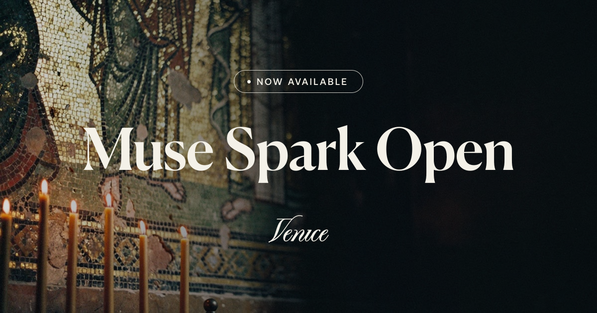 Muse Spark Open — Pricing, Specs & Private Access | Venice
